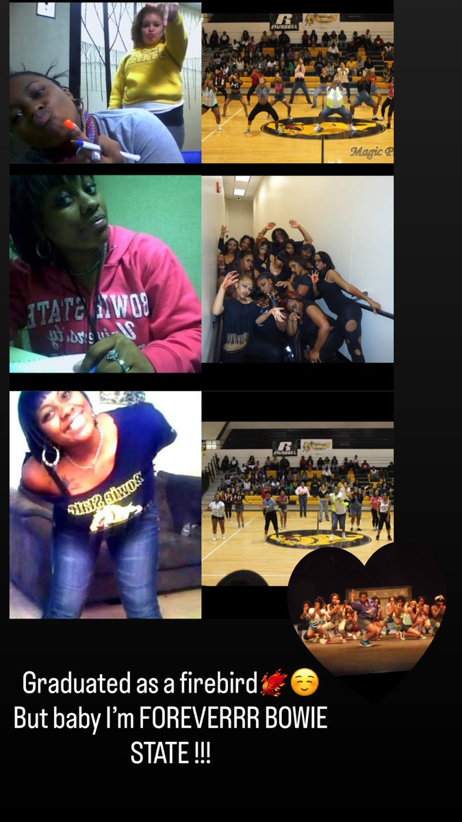 Sweetest_Tee_T's tweet photo. Forever BOWIE STATE🔥 https://t.co/3lLhYg5Hec