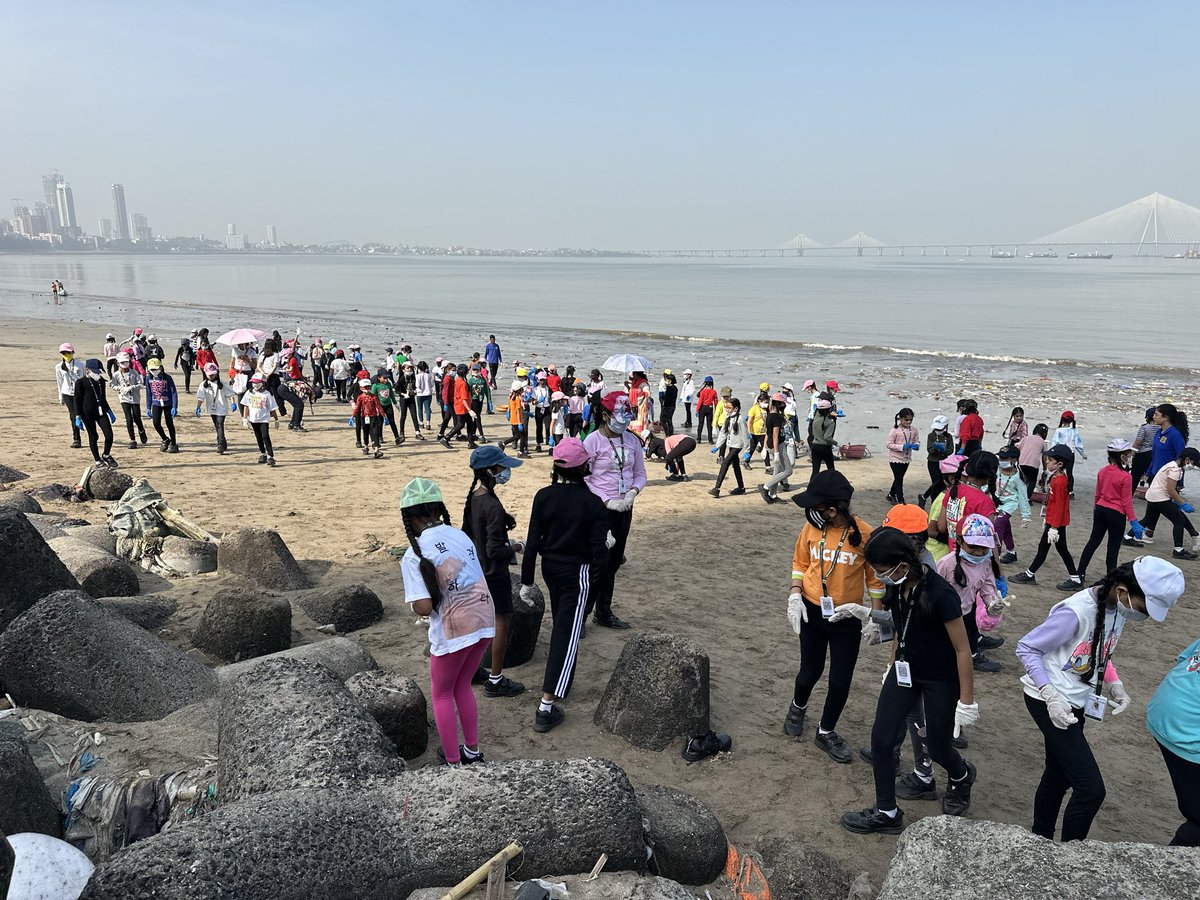 beachpleaseIND's tweet photo. WEEK 404: #DadarBeachCleanUp
Children are the promise of our present and the architects of our future. With their boundless potential, innocence, and fresh perspectives, they hold the power to shape the world.
@malharkaalambe @mybharatgov @UNICEFIndia @SwachhBharatGov https://t.co/nOykFQBHXj