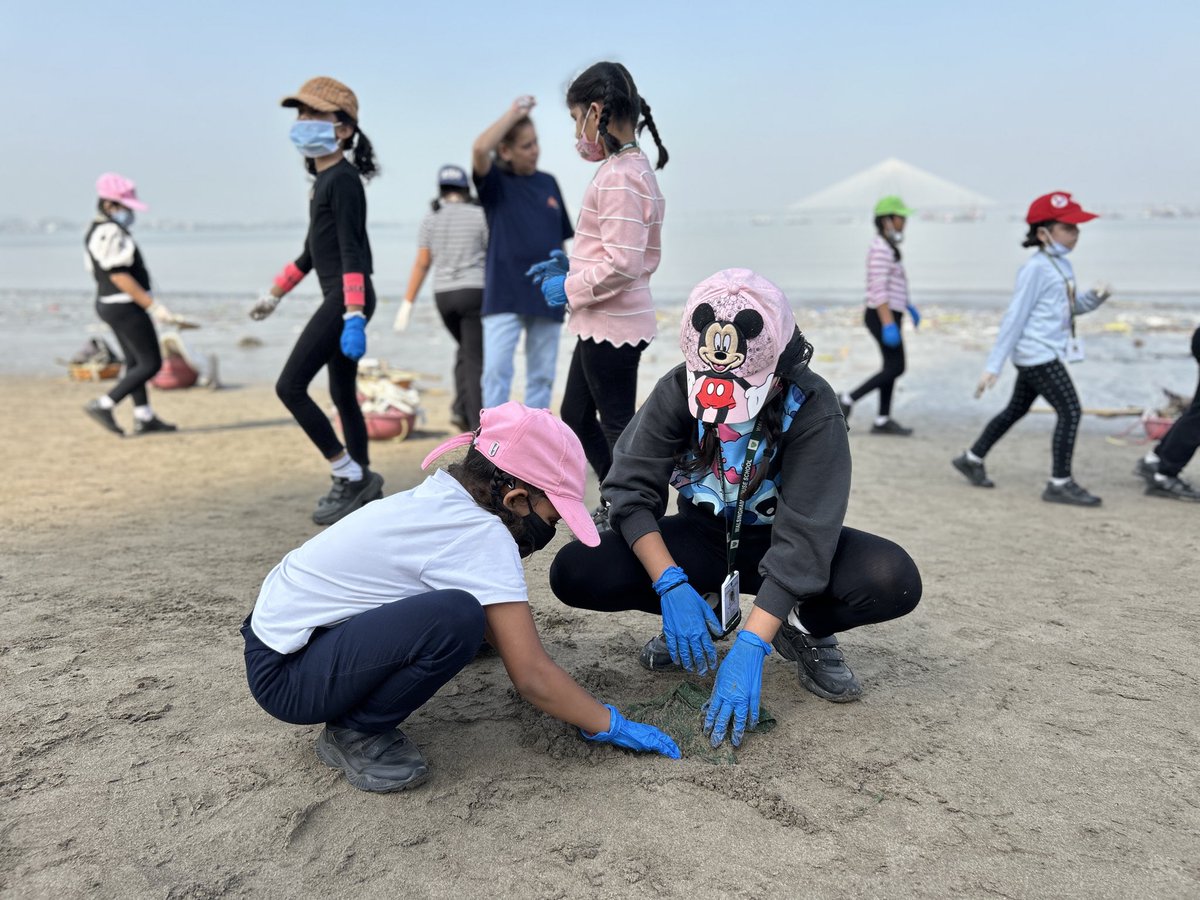 WEEK 404: #DadarBeachCleanUp 

Children are the promise of our present and the architects of our future. With their boundless potential, innocence, and fresh perspectives, they hold the power to shape the world.

<a href="/malharkaalambe/">Malhar Kaalambe</a> <a href="/mybharatgov/">Mera Yuva Bharat - MY Bharat</a> <a href="/UNICEFIndia/">UNICEF India</a> <a href="/SwachhBharatGov/">Swachh Bharat Urban</a>