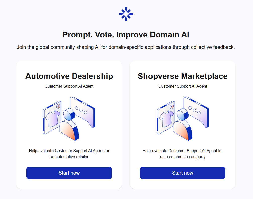 Not by benchmarks.
Not by labs.
But by you.

You are the builders.
Everyone can be an AI builder with Joinable AI.

That’s what Joinable's AI Voting App is all about.
Vote. Review. Earn. Repeat.

vote.joinable.ai