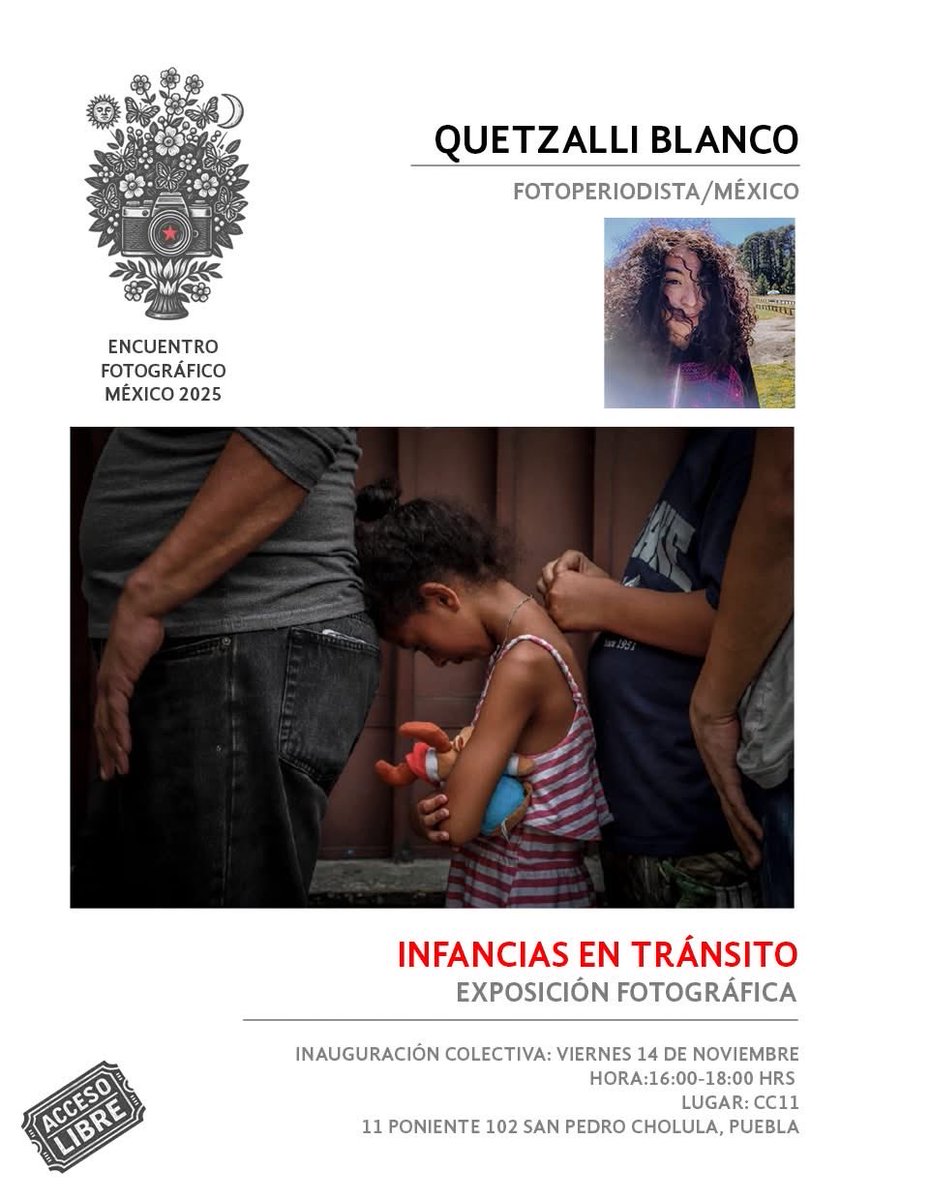 Fotografía y resistencia: el Encuentro Fotográfico México celebra 18 años de autonomía en Cholula 

👉🏽 somoselmedio.com/encuentro-foto…