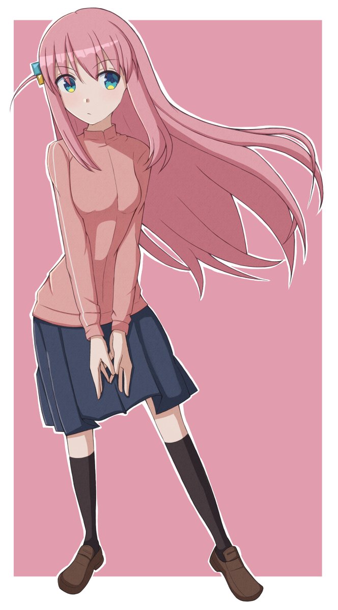 #イラスト
#ぼっち·ざ·ろっく 
#後藤ひとり