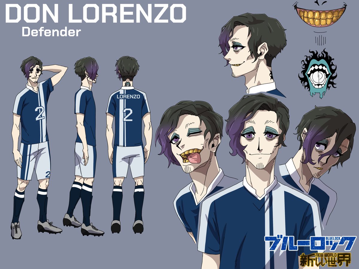 Don Lorenzo | Character Design for Blue Lock: New World!!!

(Fan Animated Blue Lock Movie)

MORE NEWS ABOUT FILM:

youtu.be/yNqVIp3CGJs?si…