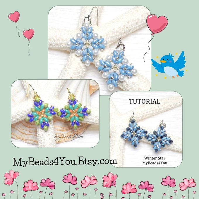 MyBeads4You_'s tweet photo. Earrings https://t.co/0ojGRFbeg6
DIY Beading Tutorial https://t.co/QJAyBHenhq #diy #jewelrymaking #etsyshop #etsyfavorites #handmadegift #beadworkearring #earrings #snowflakes #diygift #diypattern #handmadegifts #epiconetsy #jewelryshopping #handmade #handmadejewelry #smilett23 https://t.co/7lz4r4x1io