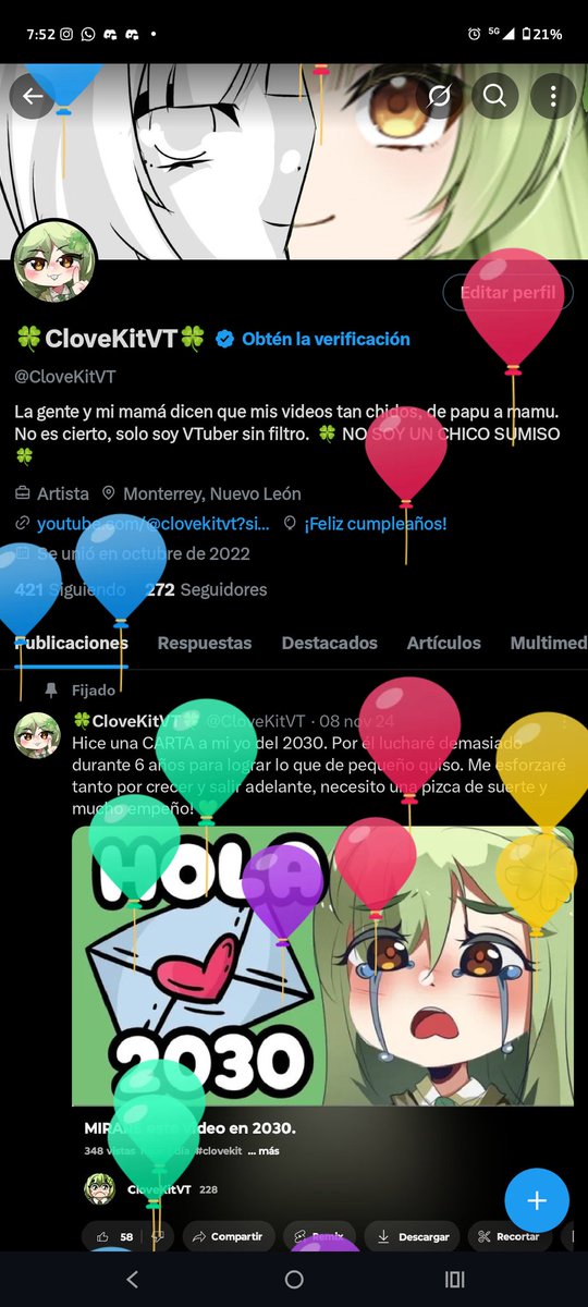 🍀CloveKitVT🍀 tweet media