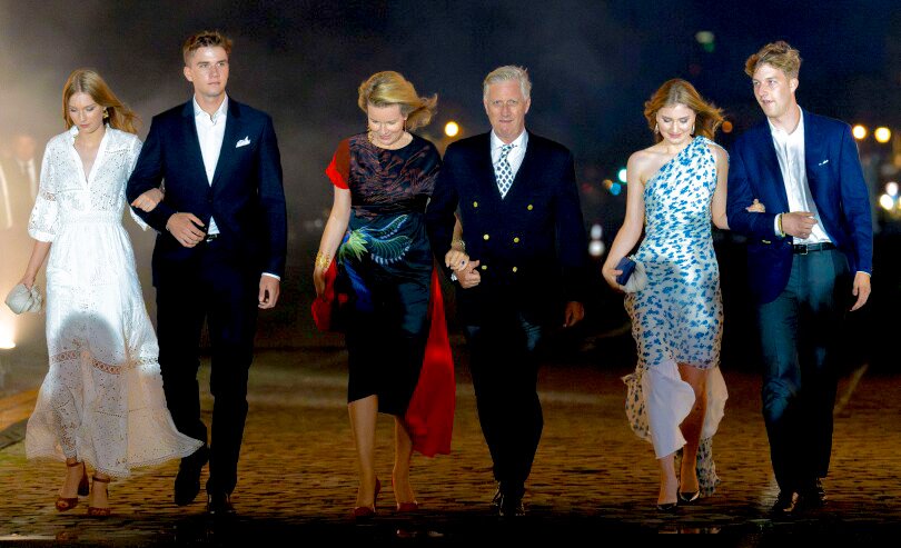 royalchildren_'s tweet photo. #KingPhilippe #QueenMathilde #PrincessElisabeth The #DuchessofBrabant #PrinceGabriel #PrinceEmmanuel and #PrincessEleonore of Belgium attend a concert, light show and traditional fireworks during the Belgium's National Day 2025 at JubelPark in Brussels, Belgium π§πͺ -July 21st 2025 https://t.co/xFPbdbENG9