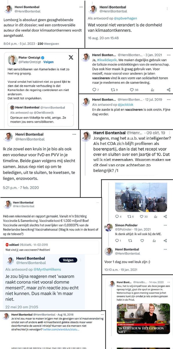 KeesDeBeuker12's tweet photo. @TvanGroningen Ik ga met belanstelling kijken hoe je #Bontenbal met zijn oudere tweets confronteert, net zoals je dat ook deed met #Liedewijdevos @lidewij_devos over oudere tweets van @thierrybaudet. Ik stuur ze hierbij nogmaals. Dan kun je niet zeggen dat je ze niet had of dat je het niet wist https://t.co/0PD3lftTG4
