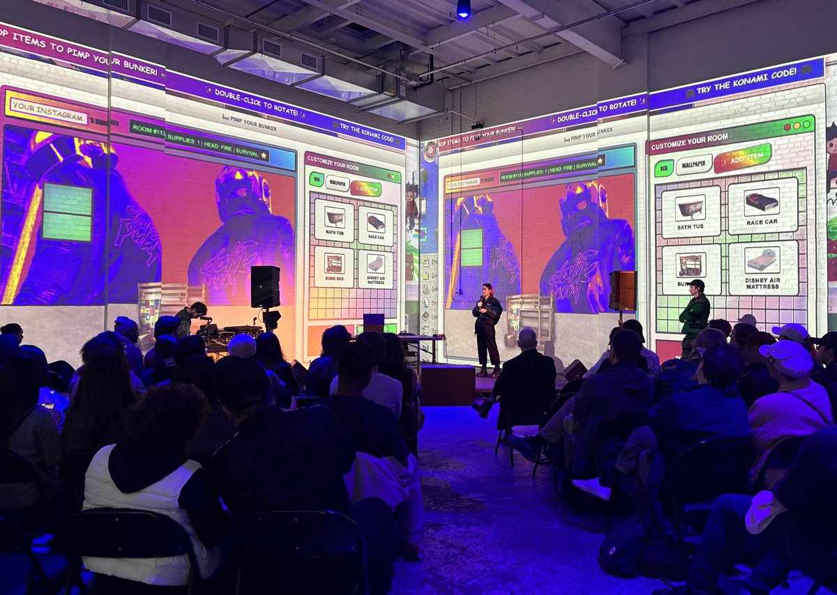 elepiech's tweet image. So @GregFeingold has the coolest job at @AnthropicAI. His role focuses on empowering everyday people to create with #AI.

Here&apos;s pics from last week&apos;s Vibe Shift event, hosted at @ZeroSpaceNYC. #CreativeTech