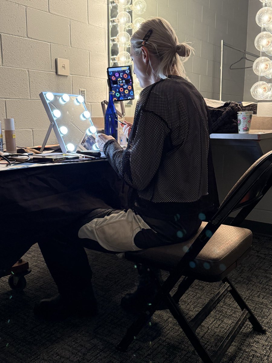 my beautiful wife getting ready for our date night🩷