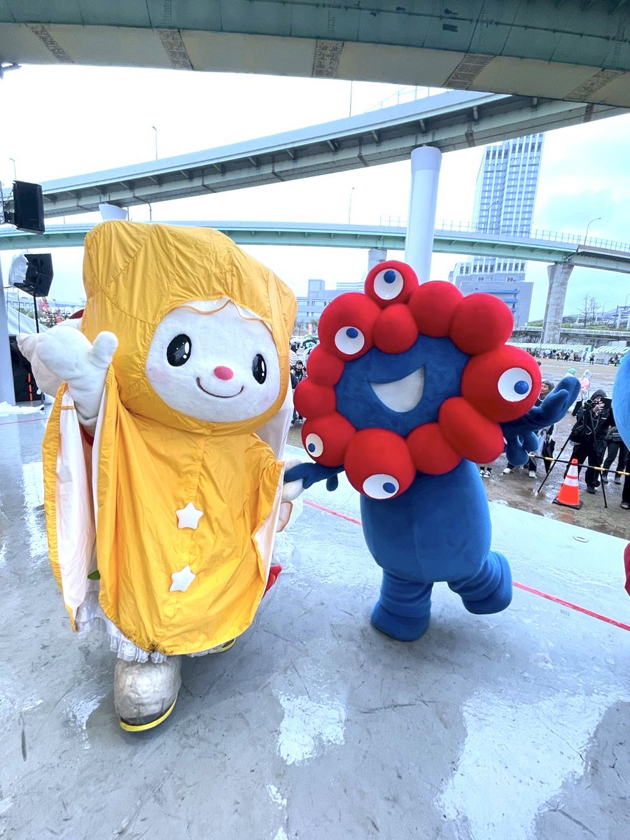 ミミ様 ミャクミャクさまお疲れさ〜ん♪ #ミャクミャク様 #EXPO2025Forever