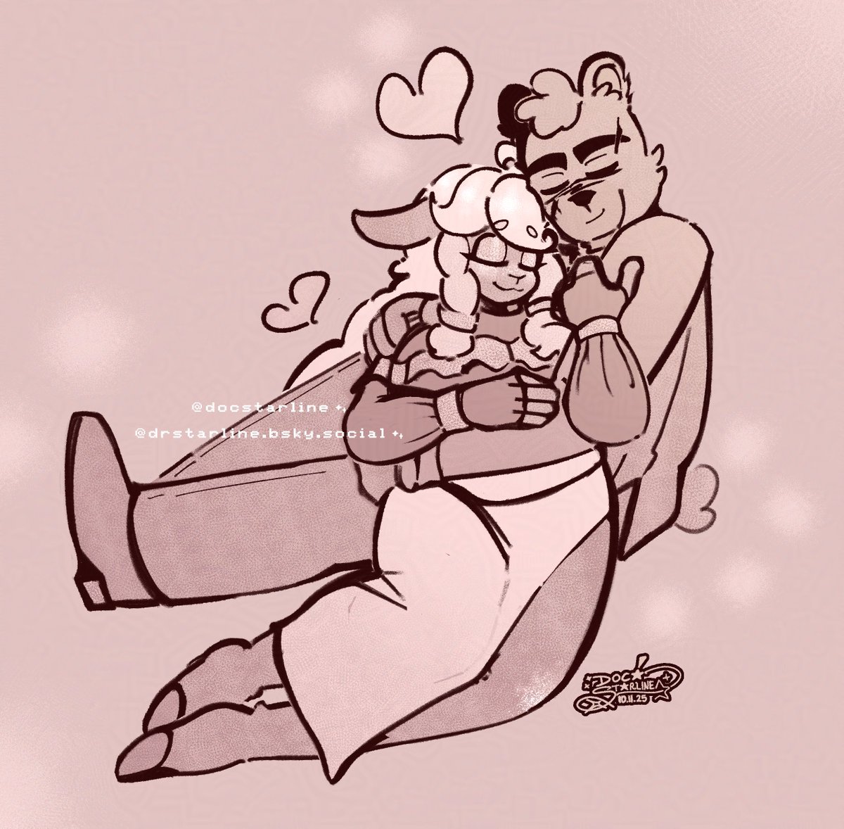 DocStarline's tweet image. Monochrome sketch CM for @mimi_m00ns!
Thank you! 💞✨