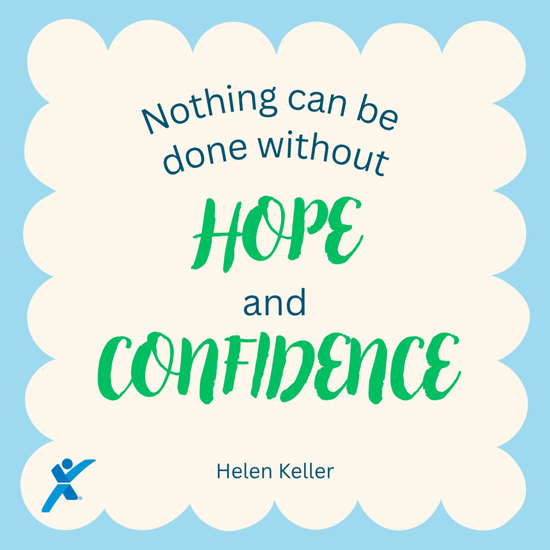 Hope and confidence are the keys to success! 💪✨ How do you stay motivated? Share your thoughts! #StayPositive #MotivationMonday