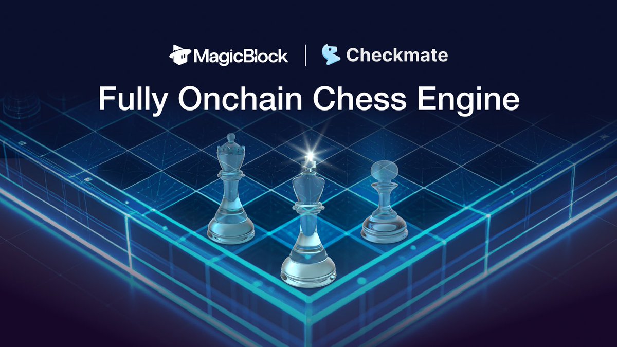 magicblock's tweet image. Running Stockfish onchain sounds impossible

But that&apos;s exactly why @semi_infiknight took up the challenge to build a fully onchain chess engine on @Solana

Here&apos;s the story behind Checkmate and what it enables 🧵👇