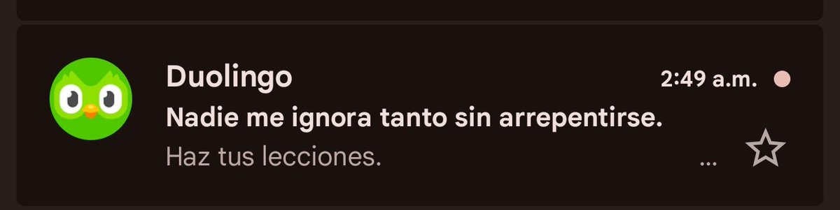 Déjame dormir duolingo