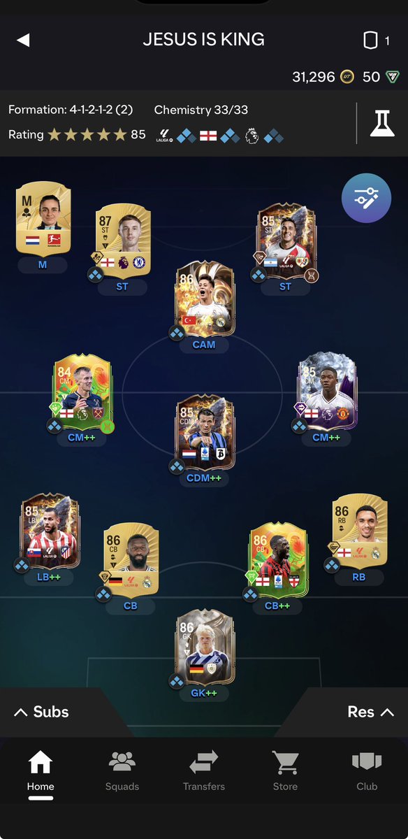Dbased00's tweet photo. @AsyFutTrader Finally! I need better players fr 🙏🏽💀 it’s tough out here without spending money https://t.co/kVxqkNzsAG