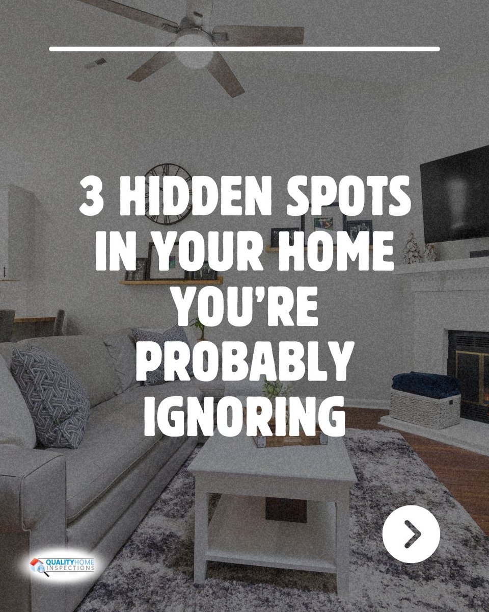 QualityHomeIns3's tweet image. 🚨 Hidden dirt = hidden $$$ 💸 &amp;amp; stress! 🏠
 3 spots you MUST clean before they cost more:
 1️⃣ Behind/under appliances
 2️⃣ Air vents &amp;amp; ducts
 3️⃣ Window/door tracks
(302) 883-8797
#HomeHacks #CleanSmart #HealthyHome #EnergySavings #HomeMaintenance