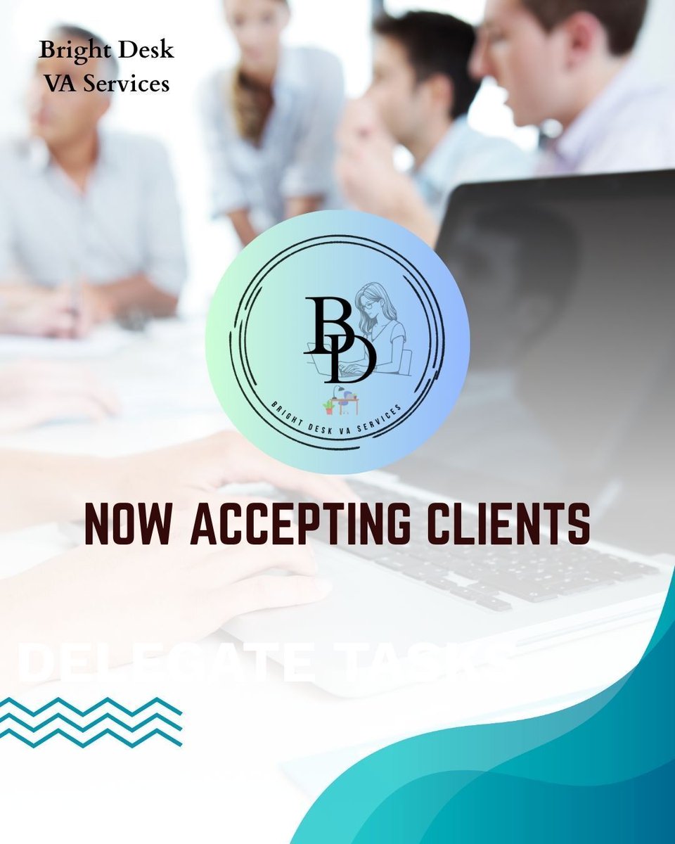 nheyjonesva's tweet image. More productivity. Less stress.
Now accepting clients at Bright Desk VA Services!

#NowAcceptingClients #VirtualAssistantPH #AdminSupport #EntrepreneurSupport