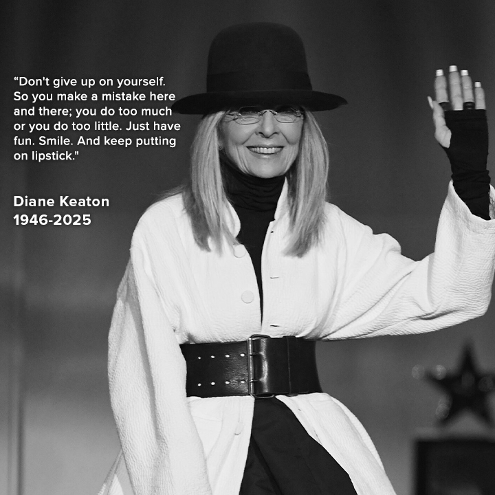 Rest in Peace #DianeKeaton 

#AnnieHall #TheGodfather #SomethingsGottaGive #TheFirstWivesClub #FatheroftheBride #Manhattan #Interiors #Sleeper #PlayitAgainSam #BookClub #Reds #MarvinsRoom #TheFamilyStone #RadioDays