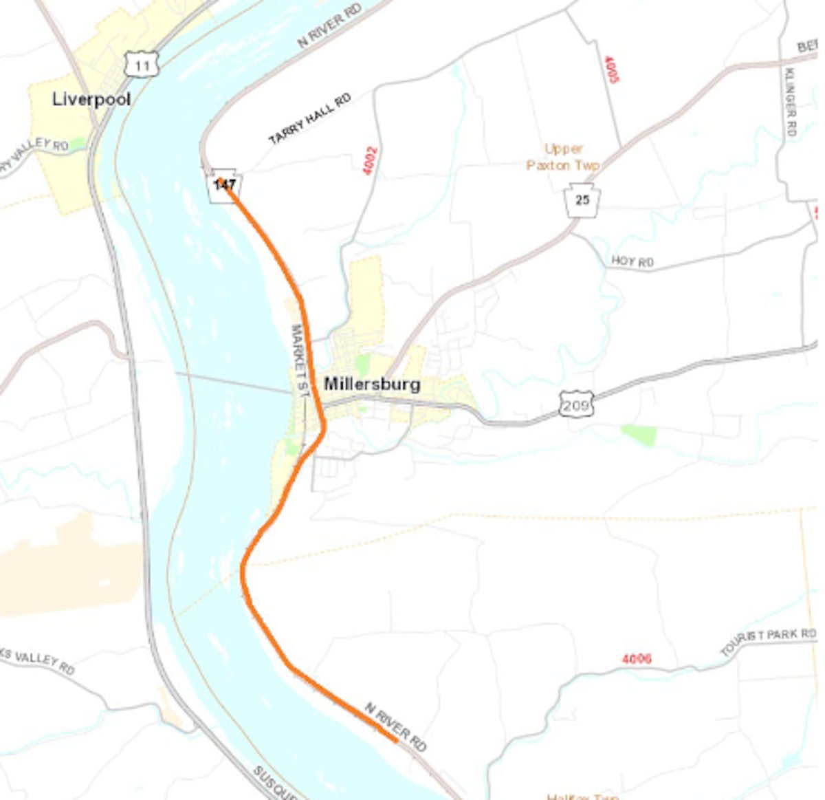 TCRPC's tweet image. Preparation for next year’s Route 147 project will affect #DauphinCounty drivers this week sbee.link/3n8ea6yrjh