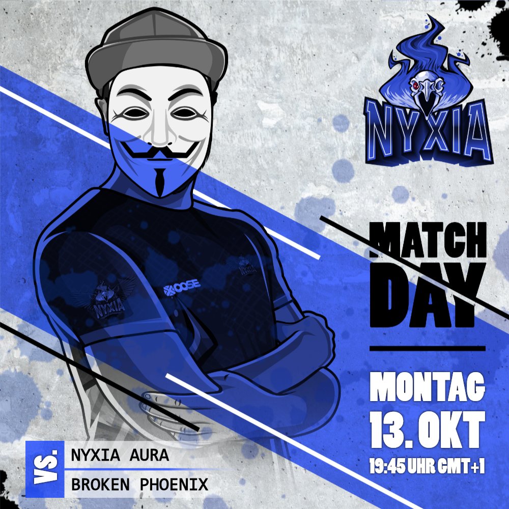 Der Phönix mag aus der Asche steigen, aber heute Abend legt ihn unser Team Aura wieder rein 😉

🆚 Broken Phoenix
📺 twitch.tv/knxvilleONE
⏰ 13.10. - 19:45 Uhr

Let's GO #NYXIA 💪 
Ab in den Chat mit den Ultras 🥳

#cs2 #counterstrike #dachcs