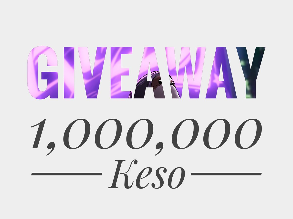 Big Giveaway before Mainnet 🎁

1,000,000 Keso on Kizzy to 10 winners, 100,000 each.

To join💜
• Follow <a href="/Pxwer_eth/">Pxwer</a> &amp; <a href="/kizzymobile/">Kizzy</a> 
• Like + RT this tweet
• Tag 1 friend 

⏳Winners will be drawn in 96 hours