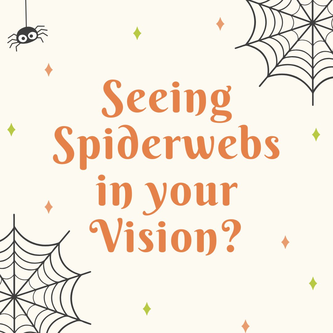 Seeing new spiderwebs?

It could be a sign of a retinal detachment — a sight-threatening condition that needs immediate attention.

Don’t wait for things to get spooky 👻 — if you notice new floaters, flashes, or web-like shapes in your sight, schedule an eye exam right away.