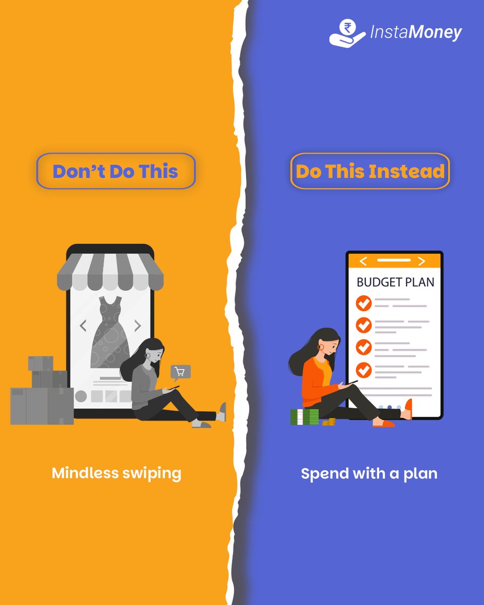 The festive season deals are sparkling, the discounts are calling, but mindless swiping won’t fill your festive joy. Spend smart &amp; shop with a plan.

Follow InstaMoney for more financial tips!