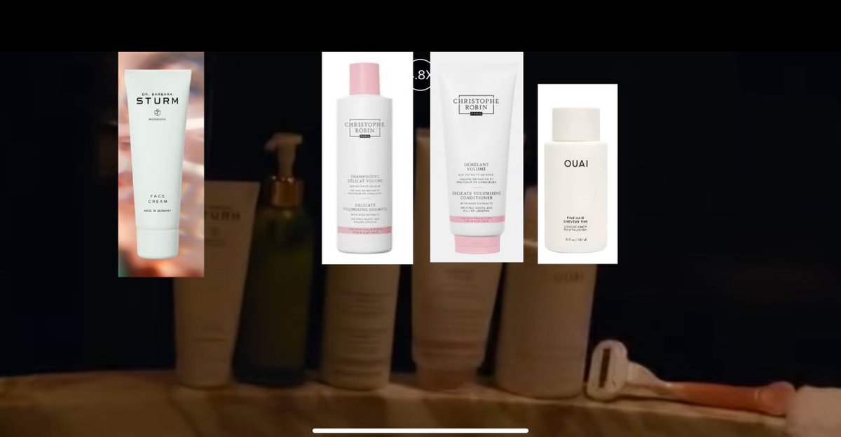 swiftie2610's tweet image. Products:
—&amp;gt;
-MICROBIOTIC BALANCING
FACE CREAM | Dr Sturm

-Delicate Volumising Shampoo with Rose Extracts (Christophe Robin)

-Volumizing Conditioner With Rose
Extracts (Christophe Robin)

-OUAI Fine Conditioner - Sulfate Free Shampoo and Conditioner for Fine Hair