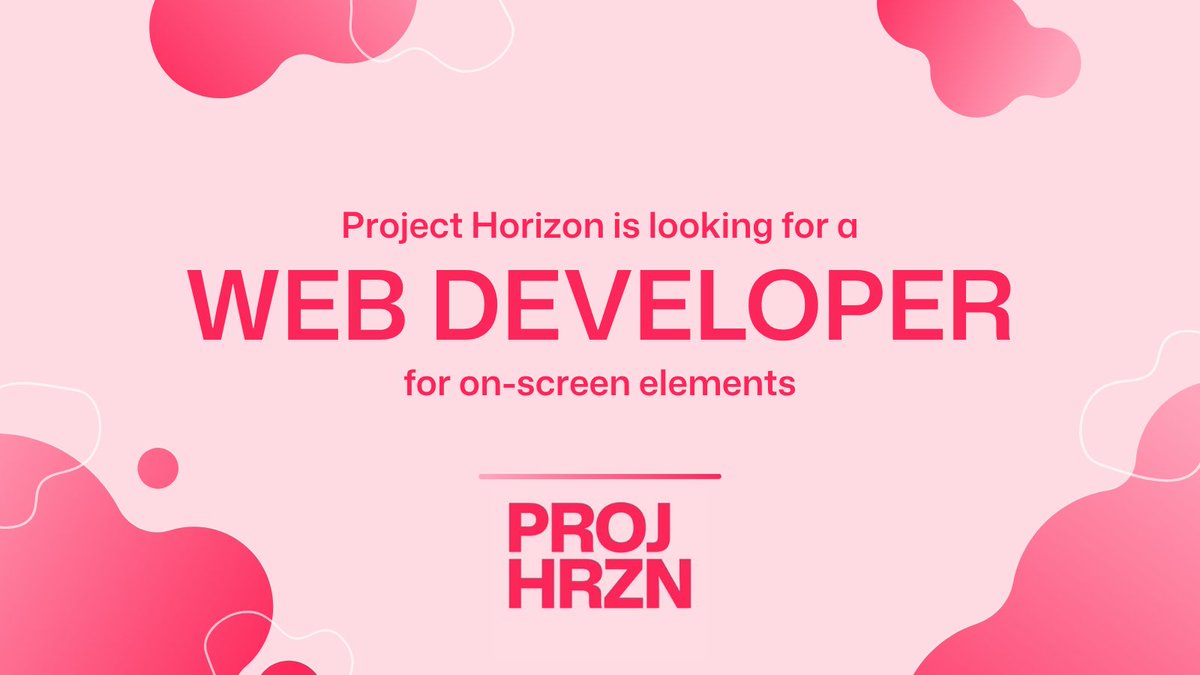 🚨 Web Developers 🚨

Project Horizon is currently looking for a web developer to help us with some on-screen elements (like a ticker). Please contact <a href="/MagnumTweeting/">Magnum ➡️ Observing GC EMEA</a> for futher information.

‼️As we are a volunteer project, this is also a volunteer position. ‼️