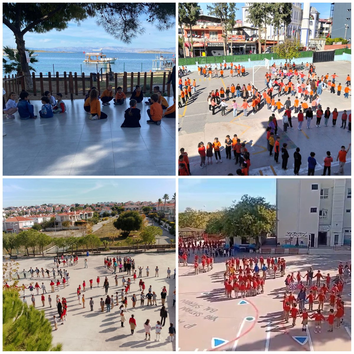 izmir_ilmem's tweet photo. ⚠️Deprem Anı "Çök-Kapan-Tutun" Tatbikatı Başarıyla Gerçekleştirildi

🗓️13 Ekim 2025 tarihinde, Afet Risklerinin Azaltılması Günü kapsamında İzmir'deki tüm okullarımızda eşzamanlı olarak deprem tatbikatı gerçekleştirildi.

👩🏻‍🏫🧑🏻‍🏫Öğrencilerimiz ve öğretmenlerimiz, olası afet durumlarına karşı hazırlık düzeylerini artırmak amacıyla "Çök-Kapan-Tutun" uygulamasını başarıyla gerçekleştirdi.

🏘️Afet bilincinin küçük yaşlardan itibaren kazandırılması ve güvenli okul kültürünün yerleşmesi hedefiyle yürütülen tatbikat, il genelinde başarıyla tamamlandı.

@tcmeb @Yusuf__Tekin @drsuleymanelban @yahsiomer
