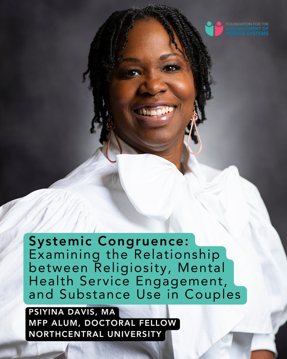 AdvanceHumanSys's tweet image. MFP Times is FREE! 📖 Explore research from fellows, including MFP alum Psiyina Davis, MA, who studied how faith shapes health engagement &amp;amp; substance use among African-American couples.  💙Request a copy:  mfp@humansyst.org

 #MFP #WorkforceDevelopment #MentalHealthEquity