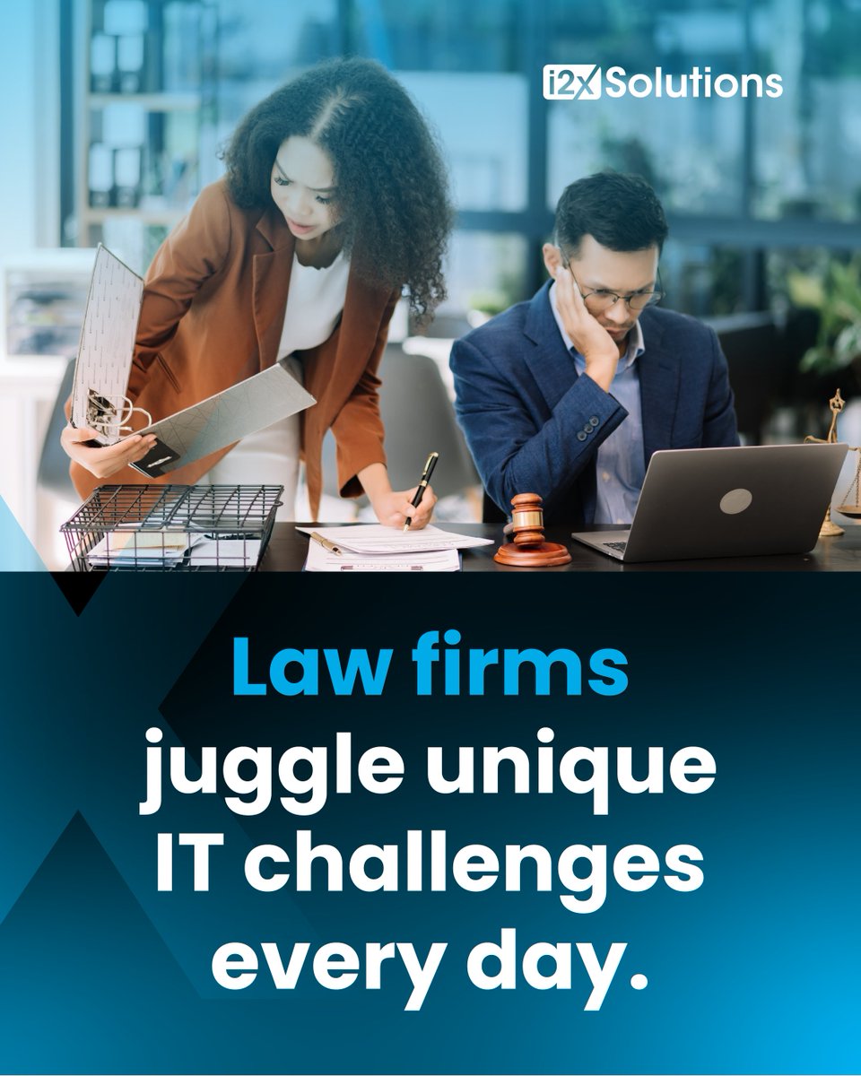 i2xsolutions's tweet image. 🔒 Keeping client information confidential
📂 Managing strict data retention requirements
📑 Handling sensitive documents securely

If your law firm is looking for extra security and compliance support, let’s connect!

#Cybersecurity #LegalTech #LawFirmIT #DataProtection