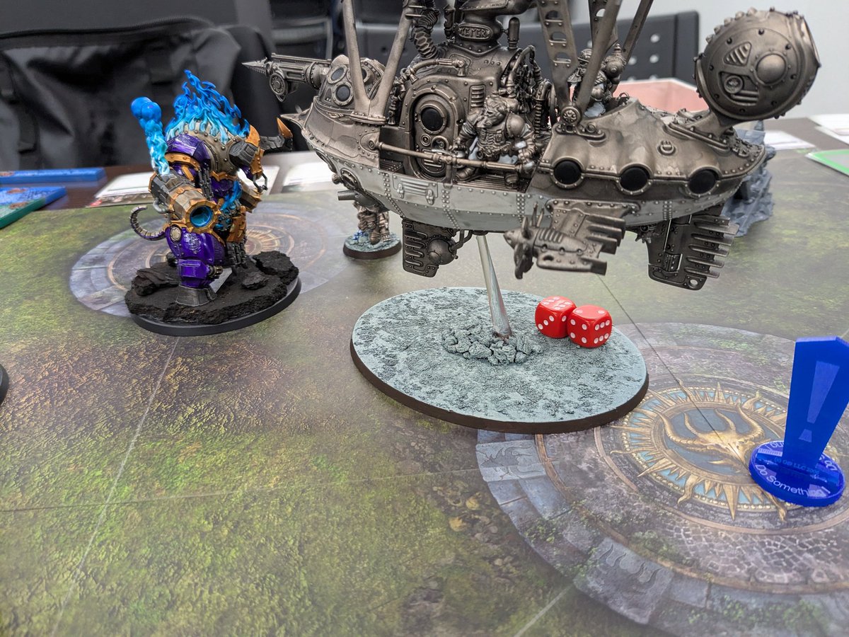 TACOS_ZAM's tweet image. ワンダーグー入間店さんで、スピアヘッド2戦やってきました！
2連戦して、最後はフラフラでしたがやはりスピアヘッドおもろい。
ウォーハンマーとかさん、お相手ありがとうございました！