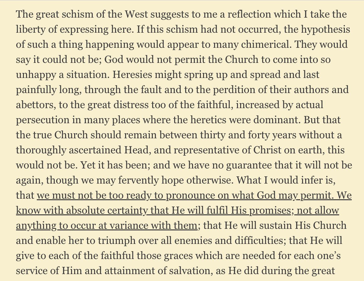 NovusOrdoWatch's tweet image. These remarks from a Jesuit priest in 1892 need to be kept in mind by all of us. They point out some very important truths the present generation has a hard time accepting.