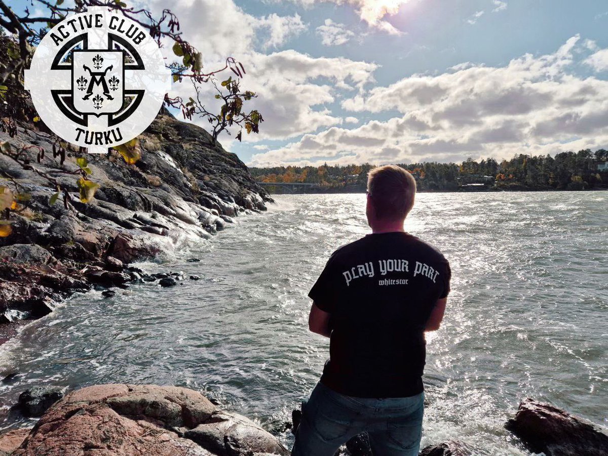 ActiveClubFin's tweet image. Eri vuodenajat kehottavat meitä elämään niiden luonnollisessa rytmissä niin kuin esi-isämmekin ovat eläneet. 
AC Turku jatkaa taistelua isänmaan ja ennenkaikkea, terveen sielun ja ruumiin puolesta. 🇫🇮🏴‍☠️

Aktivoidu!

💬 ACTurku@proton.me