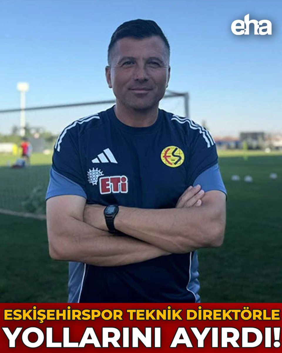 Eskişehirspor Teknik Direktörle Yollarını Ayırdı! eskisehirhaberajansi.com/eskisehirspor-…