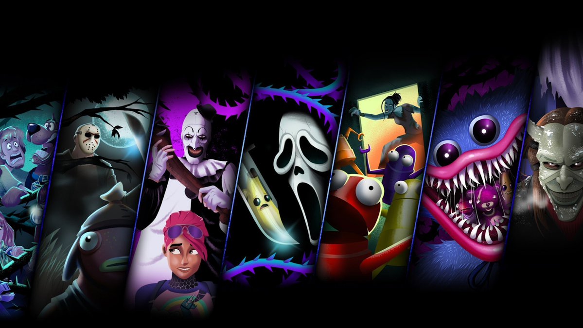 ▰▰ フォートナイトメア2025 ▰▰

コラボコスチュームのリリース日が判明！👻

🔹 ブラック・フォン：10月17日
🔹 ジェイソン・ボーヒーズ：10月18日
🔹 スクービー・ドゥー：10月19日
🔹 テリファー：10月23日
🔹 ハギーワギー：10月24日
🔹 R.E.P.O.：10月26日

🔸