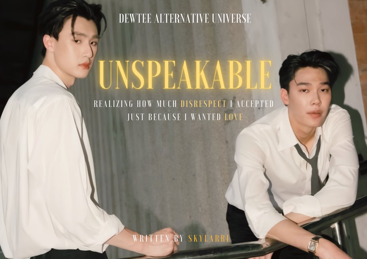 skylarrl's tweet photo. a dewtee mpreg au

—just because I want to be loved doesn't mean I will lose everything.

unspeakable by skylarrl. https://t.co/6Is4BA4Hq1