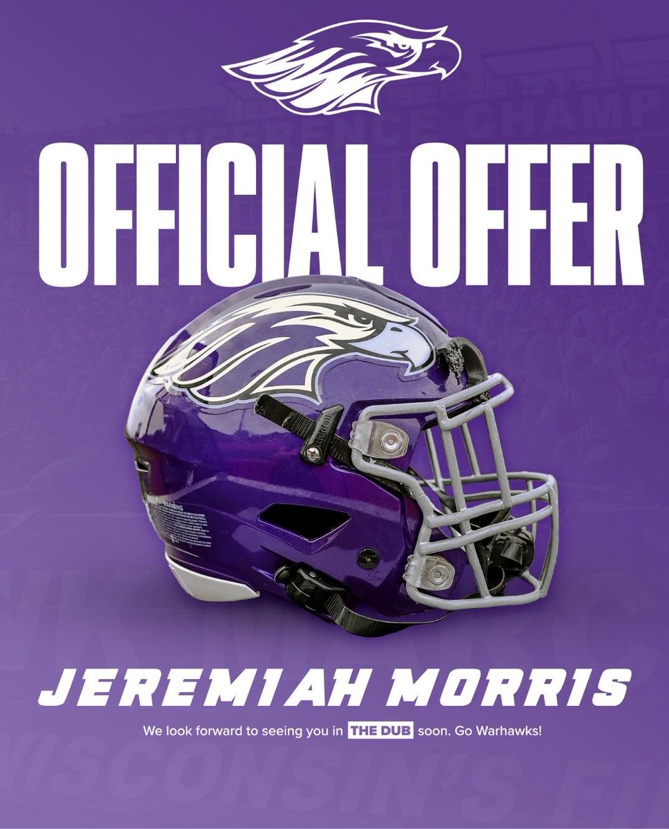 Jeremiah Morris (@jerry8morris) on Twitter photo After an amazing visit, and great conversation with <a href="/BryceCross8/">Coach Cross</a> I am blessed to receive my 4th offer!! <a href="/WarhawkFootball/">Warhawk Football</a> <a href="/football_hale/">Nathan Hale Football</a> <a href="/PrepRedzoneWI/">Prep Redzone Wisconsin</a> <a href="/MJ_NFLDraft/">Mark Johnson</a> After an amazing visit, and great conversation with <a href="/BryceCross8/">Coach Cross</a> I am blessed to receive my 4th offer!! <a href="/WarhawkFootball/">Warhawk Football</a> <a href="/football_hale/">Nathan Hale Football</a> <a href="/PrepRedzoneWI/">Prep Redzone Wisconsin</a> <a href="/MJ_NFLDraft/">Mark Johnson</a>