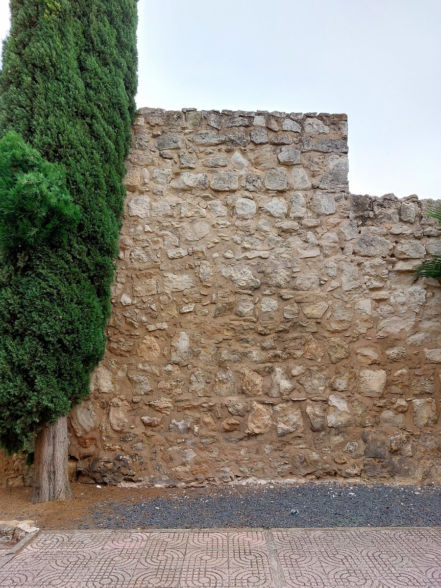 Lienzo de la muralla medieval de Ciudad Real, en el sector oriental, único tramo conservado. Fue construida en el siglo XIII; la conformaban 130 torreones y 8 puertas.