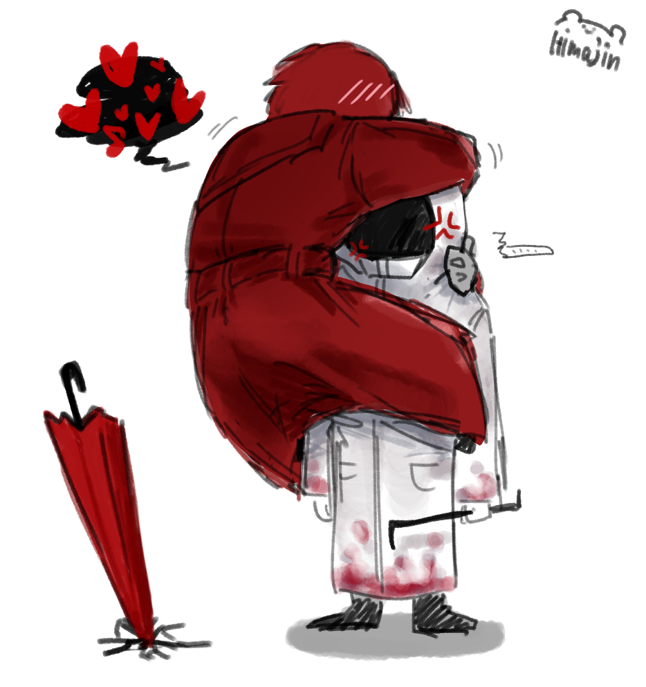 晴れの日❤☂
#赤い傘の男 #mrscarletella