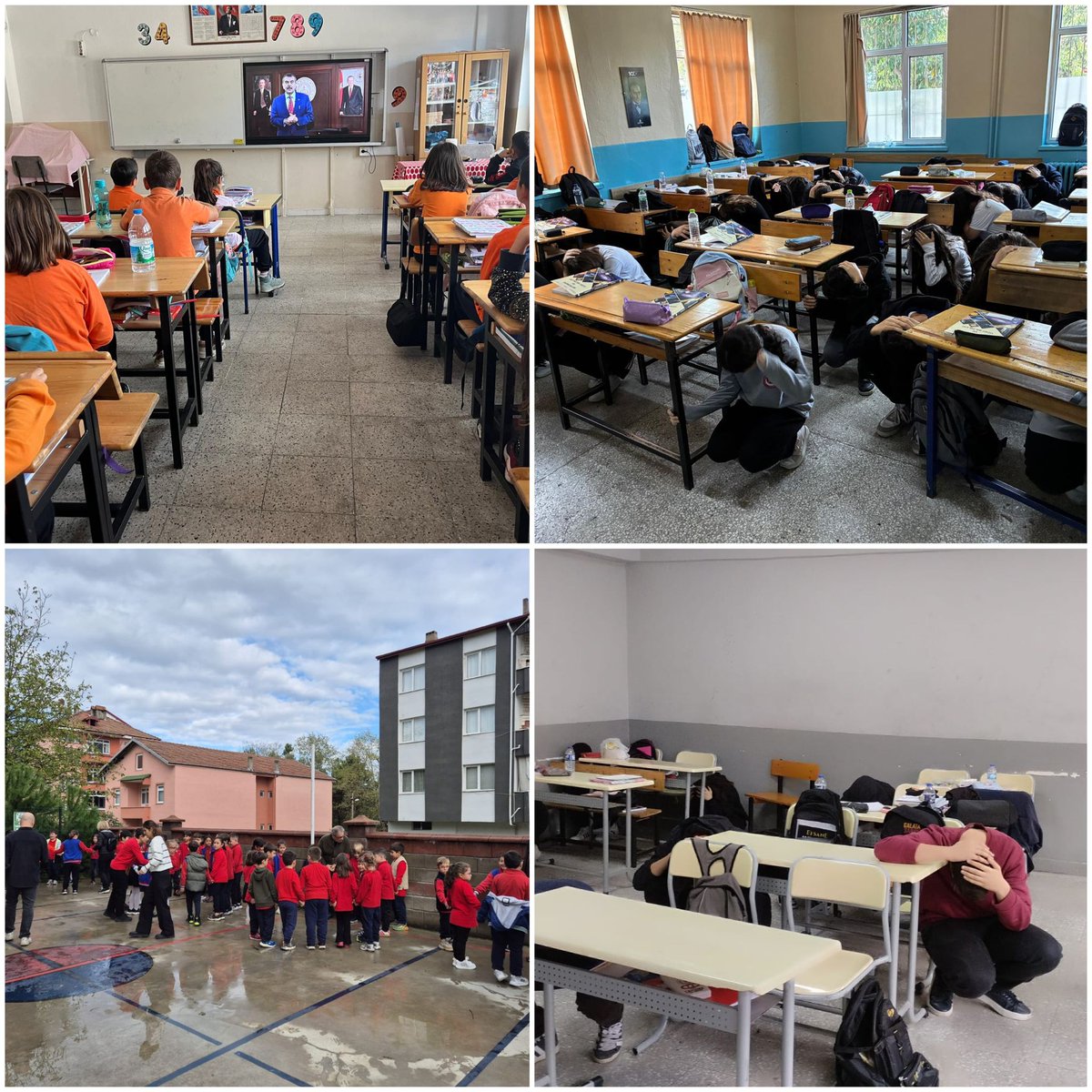 🔥 “Bilinçli Ol, Güvende Kal!” 🌍

13 Ekim Uluslararası Afet Risklerinin Azaltılması Günü kapsamında ilimizdeki tüm okullarımızda eş zamanlı olarak deprem tatbikatı (çök-kapan-tutun) gerçekleştirildi.

<a href="/tcmeb/">Millî Eğitim Bakanlığı</a> <a href="/Yusuf__Tekin/">Yusuf Tekin</a> <a href="/uygarkeskin/">uygarkeskin</a>