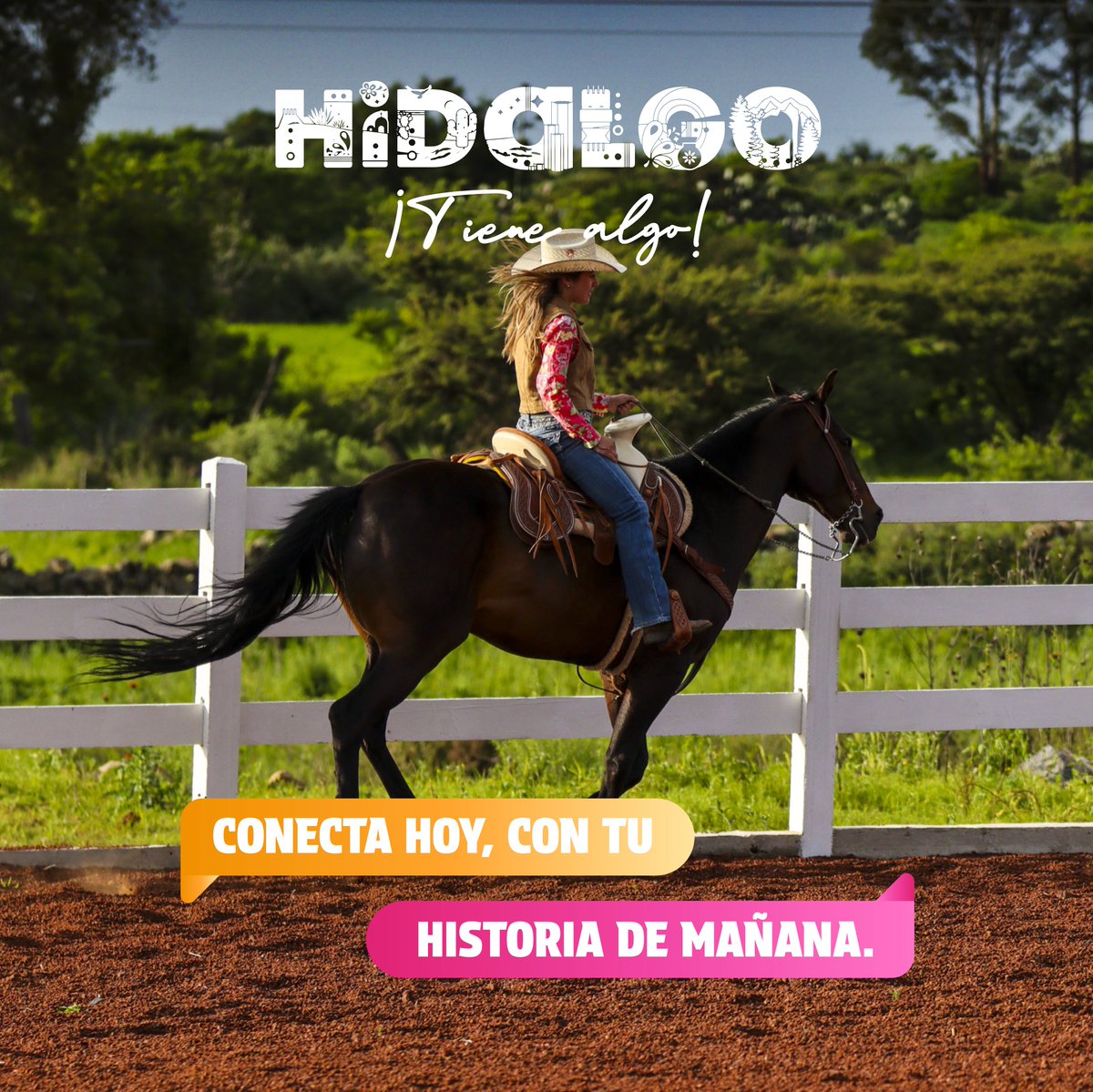 LsrHidalgo's tweet image. 🏞️ Donde la historia y la naturaleza se unen, tus mejores recuerdos toman vida. Vive la tradición ecuestre y deja que tu espíritu aventurero se convierta en una gran leyenda. 🐎
#HidalgoTieneAlgo