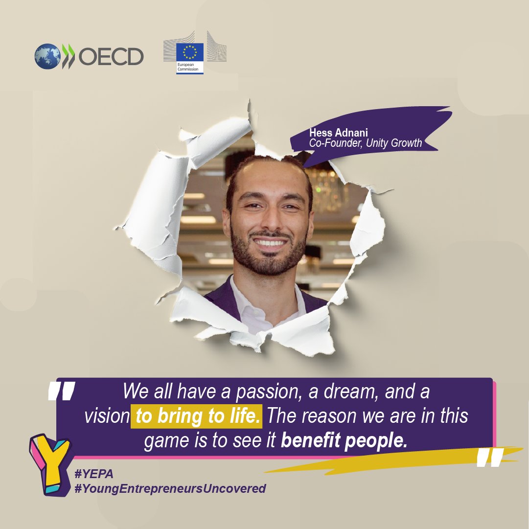 “We all have a passion, a dream, and a vision to bring to life. The reason we are in this game is to see it benefit people.” - Hess Adnani: Co-Founder, Unity Growth

Keep an eye out for our upcoming series "The Missing 11%" and learn more about #YEPA here🔗yepa-hub.org