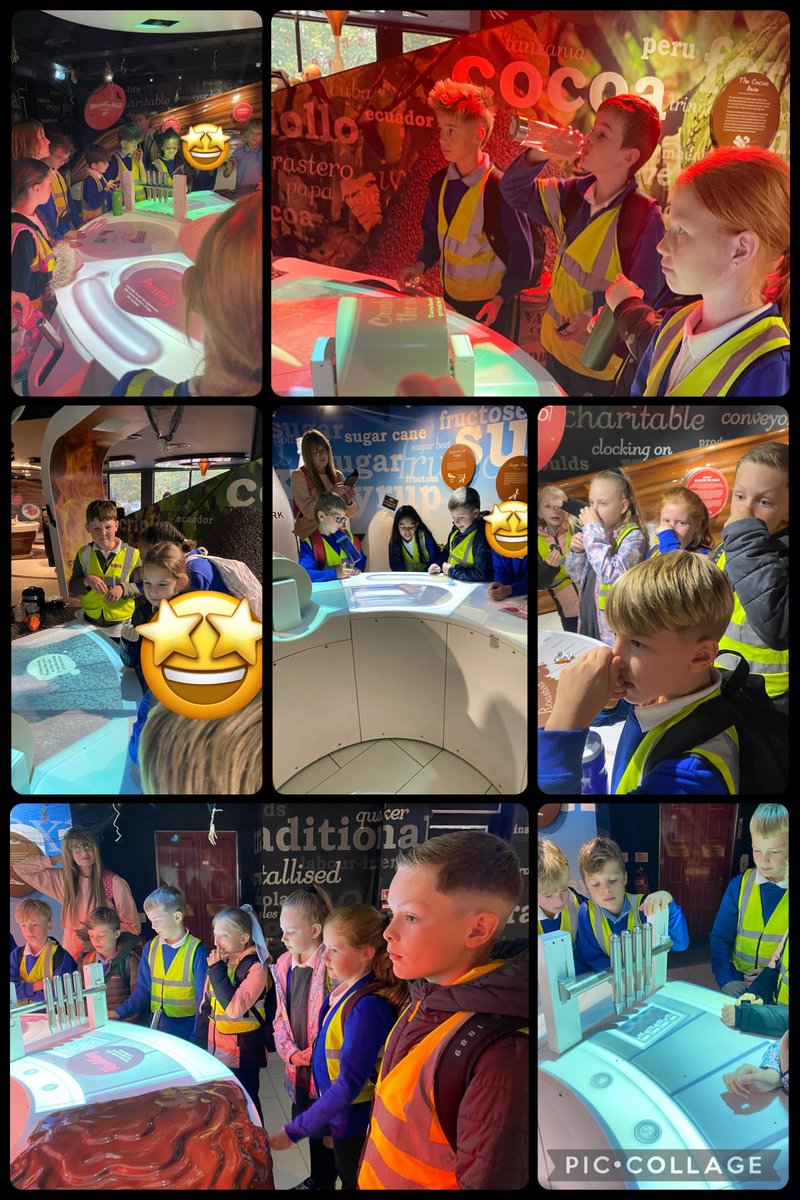 woodsettsy5's tweet photo. Learning how to get from the bean (from South America!) to the bar 🍫 @WoodsettsSchool https://t.co/vSOwTBpJG4