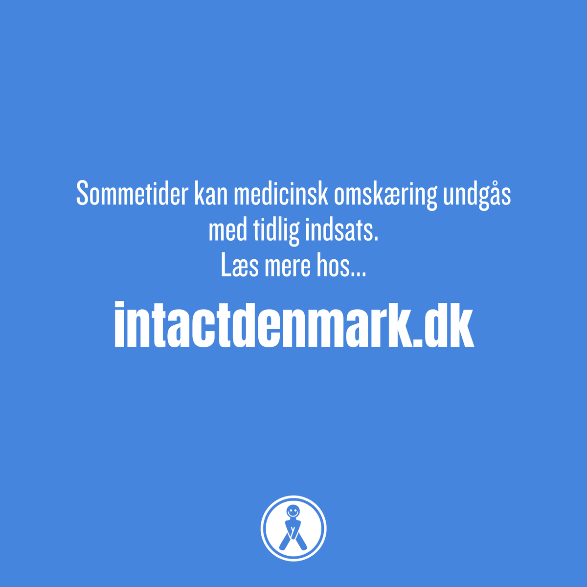 IntactDenmark's tweet image. Medicinsk #omskæring kan ofte undgås med tidlig indsats.

Så... kontakt din læge, hvis du oplever problemer og tag gerne en snak med Intact Denmark først, så du er godt klædt på før konsultationen.

intactdenmark.dk/2025/02/14/dia…