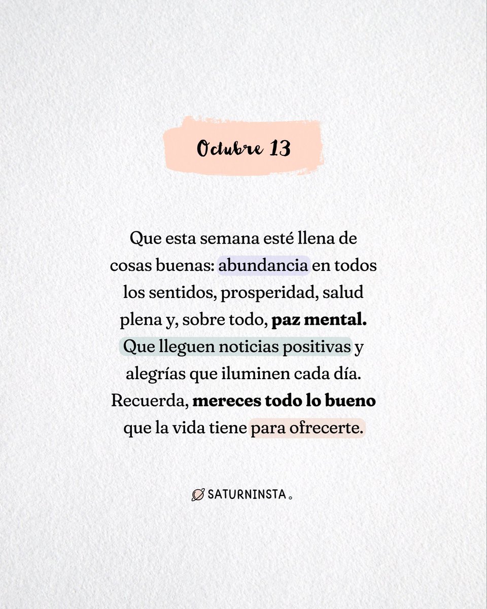 saturninsta's tweet image. Lunes ✨