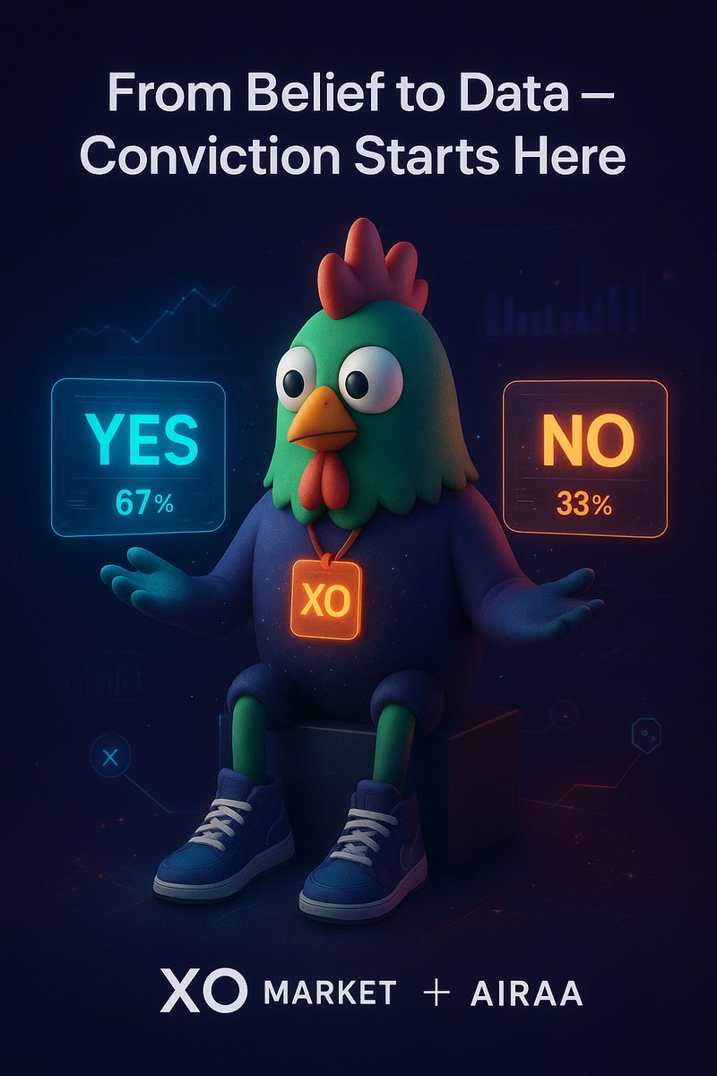 cryptolightweb3's tweet image. 💡 What makes conviction powerful
It’s not just “believing.
It’s putting your belief into motion where every trade, tweet, or Discord chat syncs through Airaa, and fuels your Aura score.
📈 The more connected your actions are he higher your multiplier grows.
This isn’t…