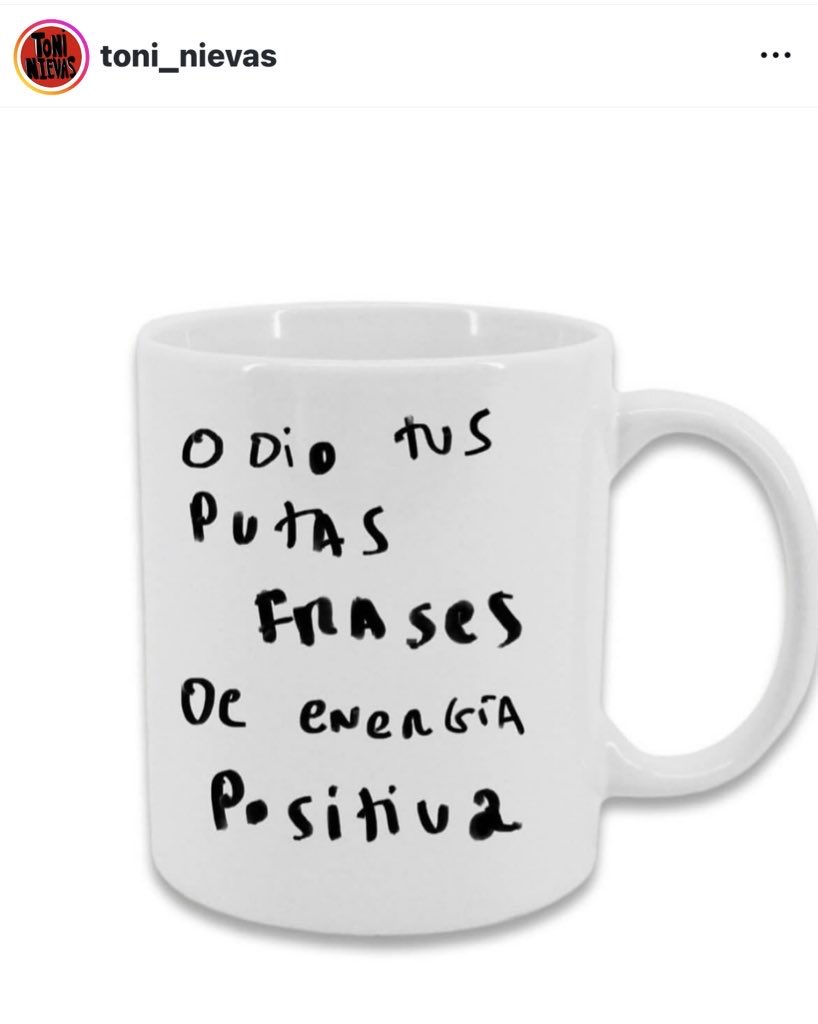 El positivismo tóxico nos está haciendo sentir culpables cada vez que nos sentimos mal por no poder ser happy flowers todo el tiempo, a veces sólo necesitamos desahogarnos, que nos escuchen y que nos digan que sí, que todo es una mi3rda, pero que nos quieren y tienen palas. 🪏 ❤️