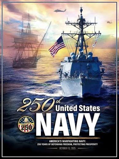 Happy 250th Birthday Navy!! Proud to have served in the greatest Navy in the World!! #Navy #NavyBirthday